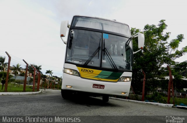 Empresa Gontijo de Transportes 12100 na cidade de Vitória, Espírito Santo, Brasil, por Marcos Pinnheiro Meneses. ID da foto: 5623918.