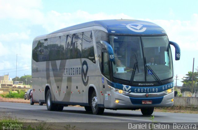 Viação Cruzeiro 6040 na cidade de Jaboatão dos Guararapes, Pernambuco, Brasil, por Daniel Cleiton  Bezerra. Número da foto: #5622963.