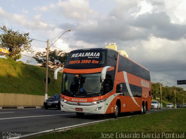 RealMaia Turismo e Cargas 1704 na cidade de Campinas, São Paulo, Brasil, por José Eduardo Garcia Pontual. Número da foto: #5646910.