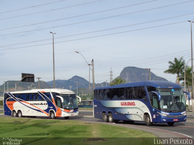 Viação Águia Branca 26350 na cidade de Vitória, Espírito Santo, Brasil, por Luan Peixoto. Número da foto: #5647029.