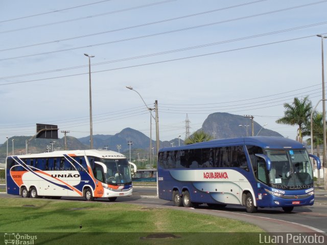 Viação Águia Branca 26350 na cidade de Vitória, Espírito Santo, Brasil, por Luan Peixoto. ID da foto: 5647029.