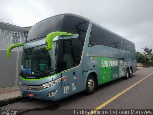 Viação Garcia 8511 na cidade de Florianópolis, Santa Catarina, Brasil, por Carlos Vinicius Estevão Menezes. Número da foto: #5646843.