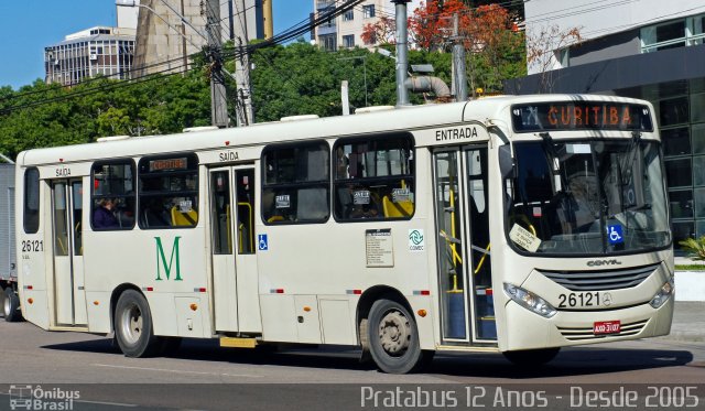 Viação do Sul 26121 na cidade de Curitiba, Paraná, Brasil, por Cristiano Soares da Silva. Número da foto: #5648184.