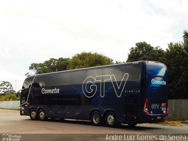 Viação Cometa 17313 na cidade de Curitiba, Paraná, Brasil, por André Luiz Gomes de Souza. Número da foto: #5648192.