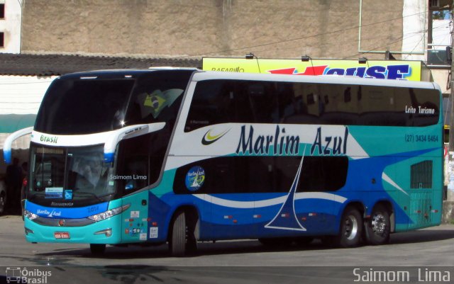 Marlim Azul Turismo 2014 na cidade de Mucuri, Bahia, Brasil, por Saimom  Lima. ID da foto: 5648450.