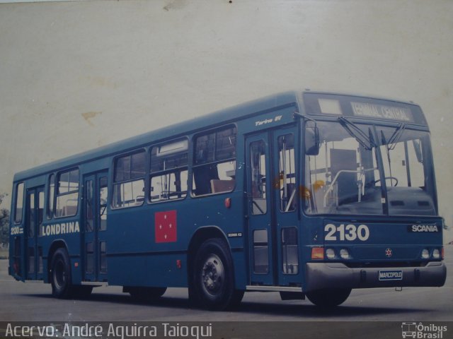TCGL - Transportes Coletivos Grande Londrina 2130 na cidade de Londrina, Paraná, Brasil, por André Aguirra Taioqui. Número da foto: #5648724.