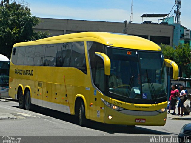 Rápido Marajó 51031 na cidade de Rio de Janeiro, Rio de Janeiro, Brasil, por Wellington de Jesus Santos. Número da foto: #5649044.