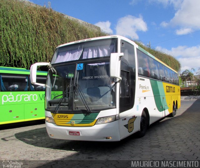 Empresa Gontijo de Transportes 12195 na cidade de Belo Horizonte, Minas Gerais, Brasil, por Maurício Nascimento. ID da foto: 5651794.