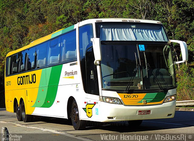 Empresa Gontijo de Transportes 12670 na cidade de Petrópolis, Rio de Janeiro, Brasil, por Victor Henrique. Número da foto: #5651250.