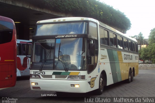 Empresa Gontijo de Transportes 11520 na cidade de Belo Horizonte, Minas Gerais, Brasil, por Luiz Otavio Matheus da Silva. ID da foto: 5650309.