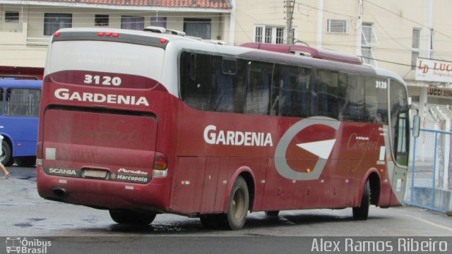 Expresso Gardenia 3120 na cidade de Pindamonhangaba, São Paulo, Brasil, por Alex Ramos Ribeiro. ID da foto: 5651356.