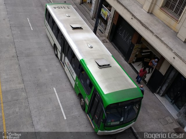 Viação Santa Brígida 1 1154 na cidade de São Paulo, São Paulo, Brasil, por Rogério César. ID da foto: 5649770.