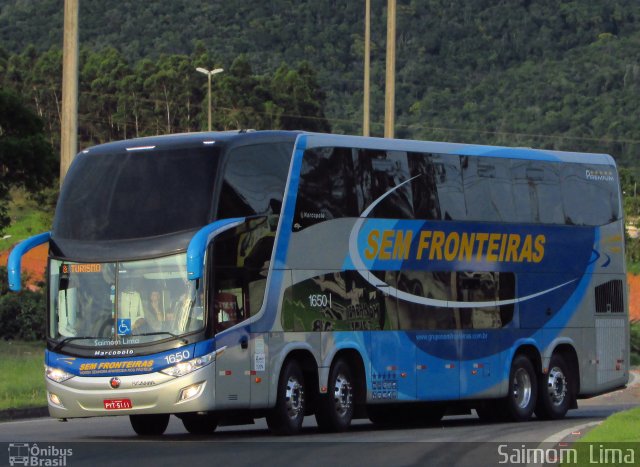 Sem Fronteiras Turismo 1650 na cidade de Guarapari, Espírito Santo, Brasil, por Saimom  Lima. ID da foto: 5654377.