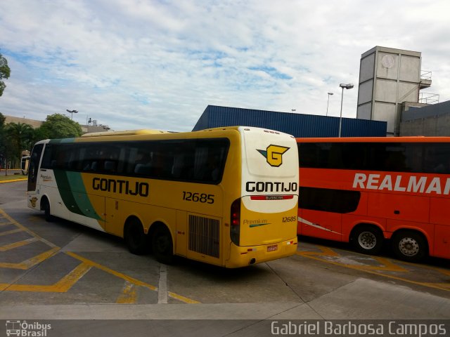 Empresa Gontijo de Transportes 12685 na cidade de São Paulo, São Paulo, Brasil, por Gabriel Barbosa Campos. ID da foto: 5653302.