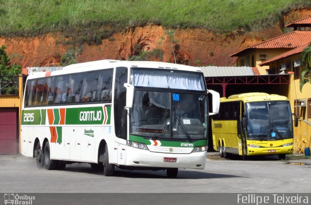Empresa Gontijo de Transportes 21215 na cidade de Paraíba do Sul, Rio de Janeiro, Brasil, por Fellipe Teixeira. Número da foto: #5653172.