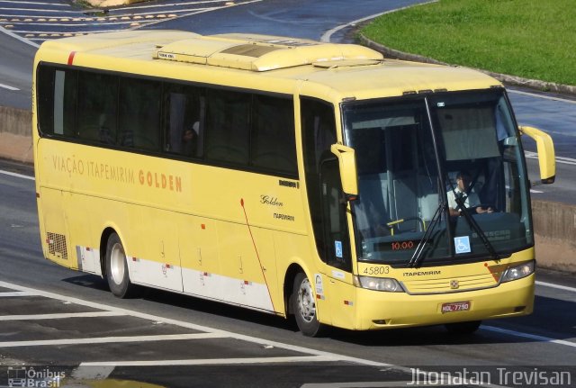 Viação Itapemirim 45803 na cidade de Lavrinhas, São Paulo, Brasil, por Jhonatan Diego da Silva Trevisan. ID da foto: 5653134.