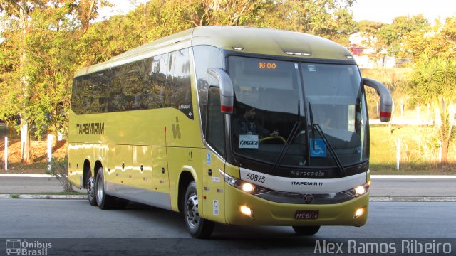 Viação Itapemirim 60825 na cidade de Taubaté, São Paulo, Brasil, por Alex Ramos Ribeiro. ID da foto: 5653933.