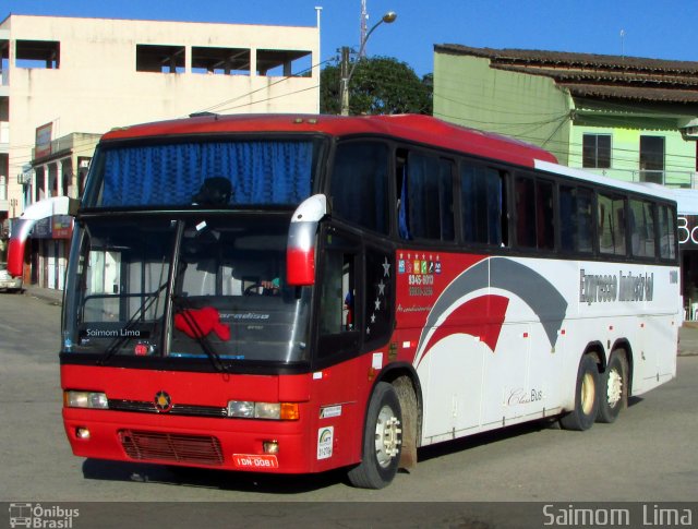 Expresso Industrial Turismo 11000 na cidade de Mucuri, Bahia, Brasil, por Saimom  Lima. ID da foto: 5654227.