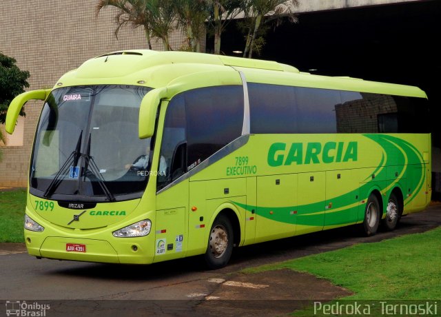 Viação Garcia 7899 na cidade de Apucarana, Paraná, Brasil, por Pedroka Ternoski. ID da foto: 5655504.