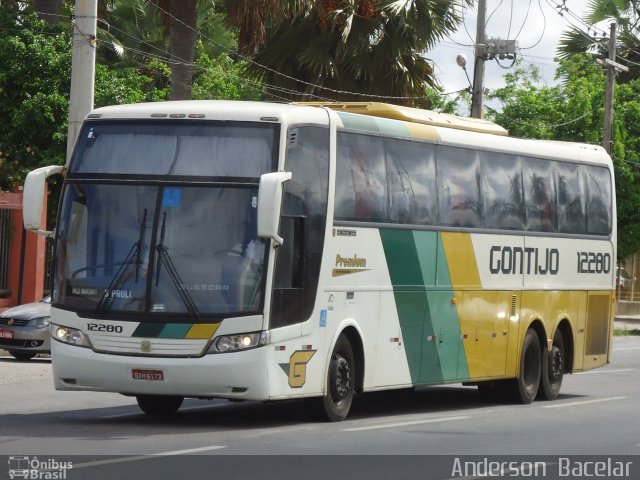 Empresa Gontijo de Transportes 12280 na cidade de Feira de Santana, Bahia, Brasil, por Anderson  Bacelar. Número da foto: #5655725.