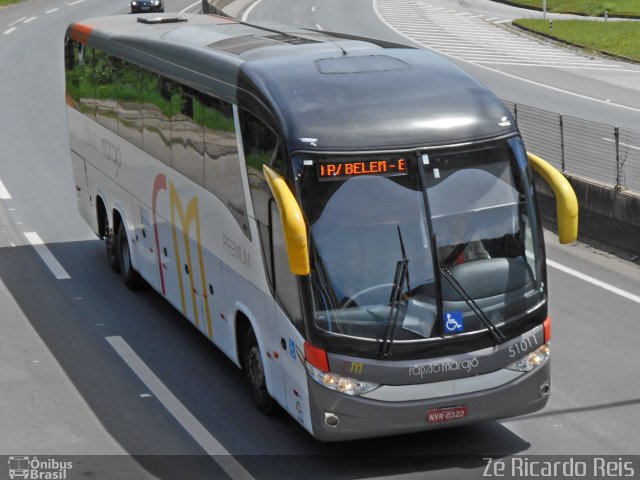 Rápido Marajó 51011 na cidade de Petrópolis, Rio de Janeiro, Brasil, por Zé Ricardo Reis. ID da foto: 5655243.