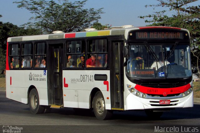 Expresso Pégaso D87141 na cidade de Rio de Janeiro, Rio de Janeiro, Brasil, por Marcelo Lucas. ID da foto: 5655415.