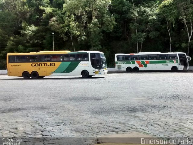 Empresa Gontijo de Transportes 15490 na cidade de Manhuaçu, Minas Gerais, Brasil, por Emerson Leite de Andrade. Número da foto: #5655491.