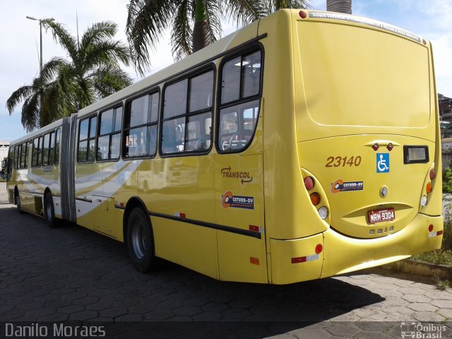 Viação Grande Vitória 23140 na cidade de Cariacica, Espírito Santo, Brasil, por Danilo Moraes. ID da foto: 5655335.