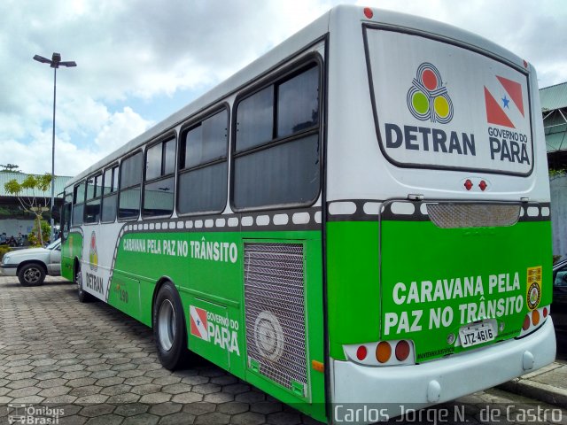 JCB Turismo Ltda JTZ4616 na cidade de Belém, Pará, Brasil, por Carlos Jorge N.  de Castro. ID da foto: 5654813.