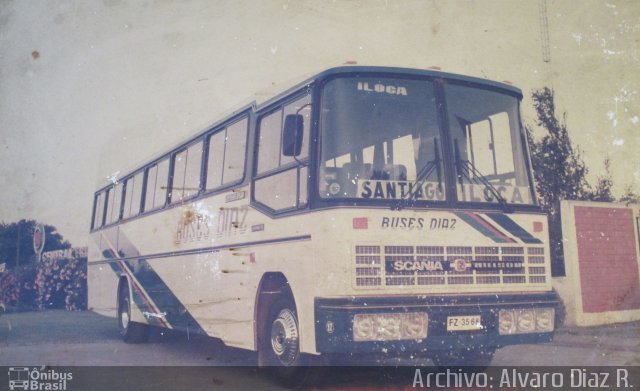 Buses Diaz 17 na cidade de Teno, Curicó, Maule, Chile, por Pablo Andres Yavar Espinoza. ID da foto: 5656564.