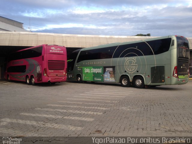 Viação Garcia 7038 na cidade de São José dos Campos, São Paulo, Brasil, por Ygor Marques. Número da foto: #5655989.
