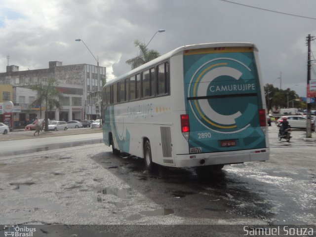Auto Viação Camurujipe 2890 na cidade de Feira de Santana, Bahia, Brasil, por Samuel Souza. Número da foto: #5654685.