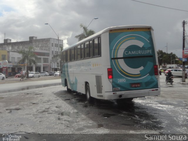 Auto Viação Camurujipe 2890 na cidade de Feira de Santana, Bahia, Brasil, por Samuel Souza. ID da foto: 5654685.