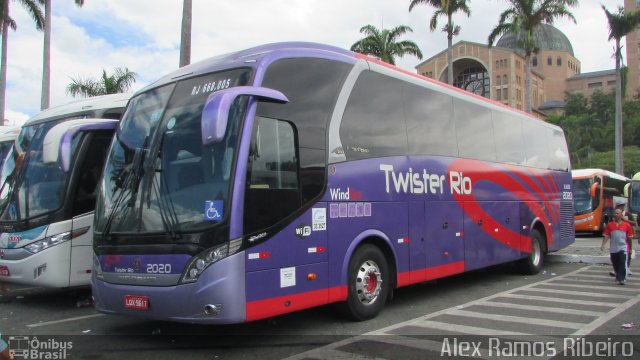 Twister Rio Transporte e Turismo 2020 na cidade de Aparecida, São Paulo, Brasil, por Alex Ramos Ribeiro. Número da foto: #5656317.