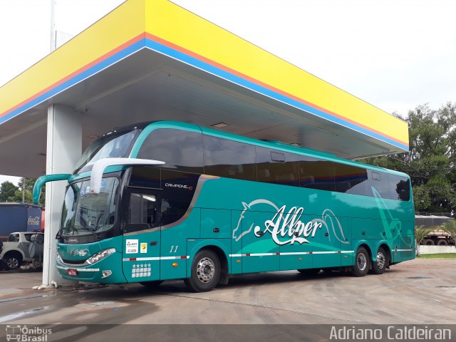 Allper Transportes e Turismo 11 na cidade de Presidente Prudente, São Paulo, Brasil, por Adriano Caldeiran. ID da foto: 5655146.