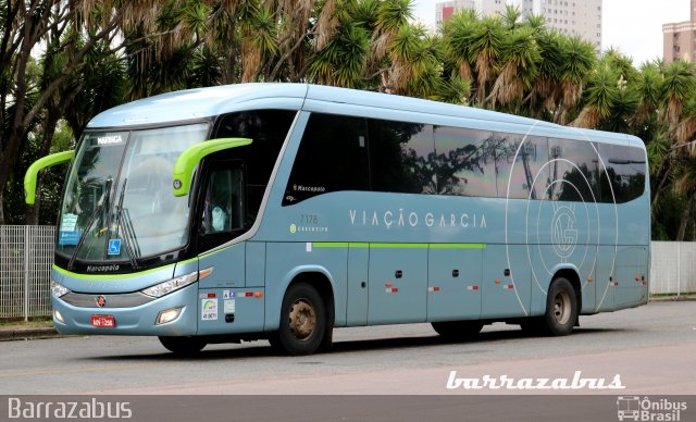 Viação Garcia 7178 na cidade de Curitiba, Paraná, Brasil, por Rodrigo Barraza. ID da foto: 5655293.