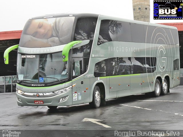 Viação Garcia 7307 na cidade de Londrina, Paraná, Brasil, por Romílio Busólogo Silva . Número da foto: #5657775.