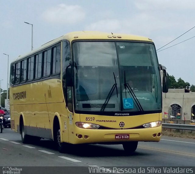 Viação Itapemirim 8555 na cidade de Campos dos Goytacazes, Rio de Janeiro, Brasil, por Vinicius Pessoa da Silva Valadares. ID da foto: 5658287.