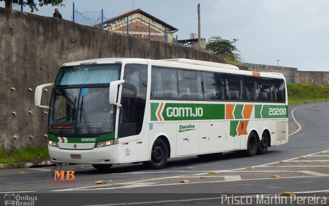 Empresa Gontijo de Transportes 20200 na cidade de Campinas, São Paulo, Brasil, por Prisco Martin Pereira. ID da foto: 5657007.