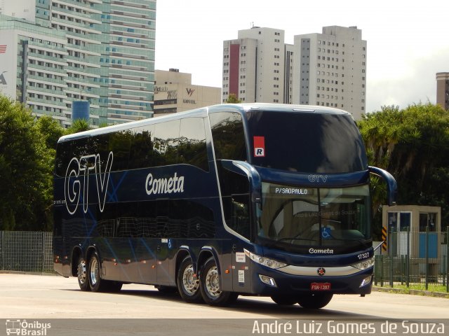 Viação Cometa 17327 na cidade de Curitiba, Paraná, Brasil, por André Luiz Gomes de Souza. Número da foto: #5658793.