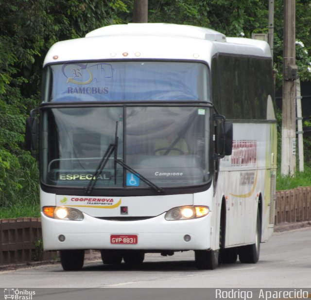 CooperNova Transportes 8831 na cidade de Conselheiro Lafaiete, Minas Gerais, Brasil, por Rodrigo  Aparecido. Número da foto: #5658614.