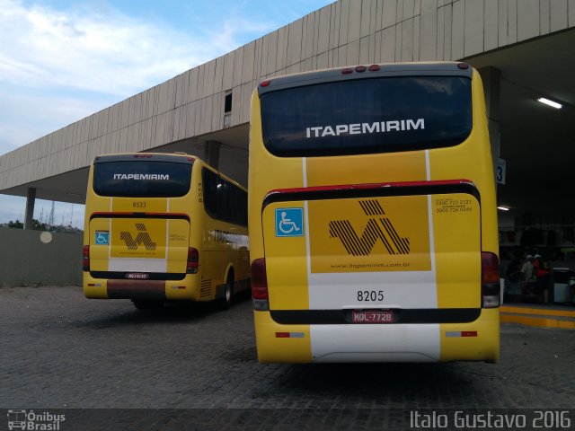 Viação Itapemirim 8205 na cidade de Caruaru, Pernambuco, Brasil, por Italo Gustavo. ID da foto: 5656910.