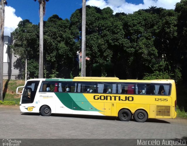 Empresa Gontijo de Transportes 12515 na cidade de Guanhães, Minas Gerais, Brasil, por Marcelo Augusto. ID da foto: 5658511.