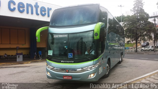 Viação Garcia 8401 na cidade de Sorocaba, São Paulo, Brasil, por Ronaldo da Silva Aguial. ID da foto: 5658756.