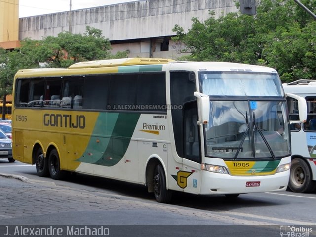 Empresa Gontijo de Transportes 11905 na cidade de Belo Horizonte, Minas Gerais, Brasil, por J. Alexandre Machado. ID da foto: 5658034.