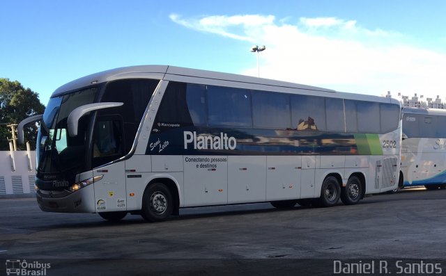 Planalto Transportes 2502 na cidade de Goiânia, Goiás, Brasil, por Daniel Rocha dos Santos. ID da foto: 5658010.