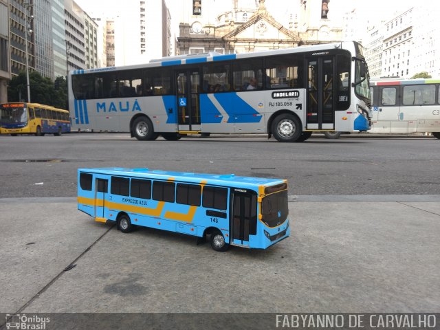 Viação Mauá RJ 185.058 na cidade de Rio de Janeiro, Rio de Janeiro, Brasil, por Fabiano Magalhaes. Número da foto: #5658380.