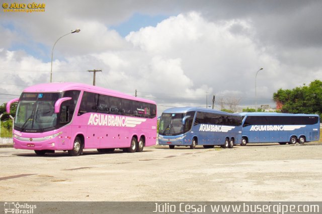 Viação Águia Branca 32060 na cidade de Aracaju, Sergipe, Brasil, por Julio Cesar  Barbosa Martins. Número da foto: #5661741.