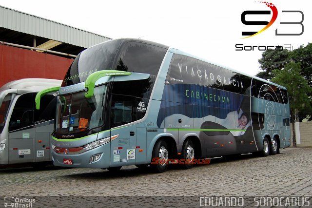 Viação Garcia 8684 na cidade de São Paulo, São Paulo, Brasil, por EDUARDO - SOROCABUS. Número da foto: #5660318.