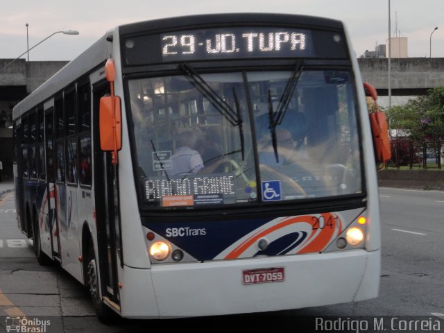 SBC Trans 2041 na cidade de São Bernardo do Campo, São Paulo, Brasil, por Jonathan  Aguiar Correa. ID da foto: 5659954.